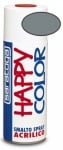 Акрилен спрей Happy Color Saratoga 400 мл. Спрей Сребърно сив RAL7001