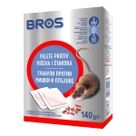 Отрова на гранули против мишки и плъхове BROS - 140 г