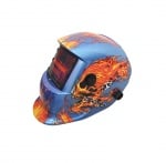 Фотосоларна маска за заваряване-Огнен череп Tig Tag