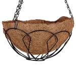 Висяща кашпа с кокосова кошница PALISAD 690018 - Ø 250 мм