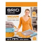 Вакуумен плик BRIO за съхранение на дрехи - XL / 100 х 80 см - 70 микрона