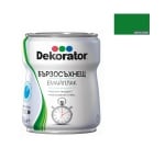 Бързосъхнещ емайллак за дърво и метал Dekorator Бързосъхнещ емайллак за дърво и метал Dekorator светло зелен