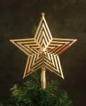 Връх за елха Звезда Златна