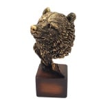 Статуетка - глава на лъв/мечка