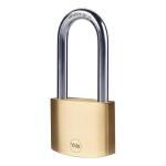 Месингов катинар Yale Y110B/50/166/1 с дълга скоба