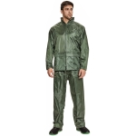 Полиестерен влагозащитен костюм с PVC покритие CARINA 40202003 - ЗЕЛЕН