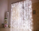LED лампички тип завеса с ефект падащ сняг 216 бр.