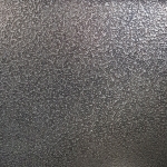 Кош за дърва прахово боядисан ШАГРЕН - СРЕБРО