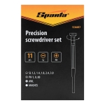 Комплект отвертки за фина механика SPARTA - 11 броя