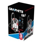 Прахосмукачка GRAPHITE - 1 500 W INOX