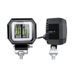 Халогенна работна лампа 7D LED квадратна - 20 W - WL-002