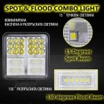 Халогенна работна лампа LED Flood & Spot Lights - 162 W - L155 D1194 LS126B-G1