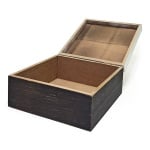 Дървена кутия за бижута - НЕЖНА ФЛОРА