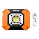 LED прожектор NEO Tools с комбинирано захранване