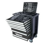 Количка с инструменти за работилница WISENT WW5000 - 7 чекмеджета / 69 части