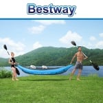 Надуваем двуместен каяк Cove Champion X2 BESTWAY - 331 x 88 см