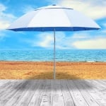 Плажен чадър с UV защита LIFEGUARD
