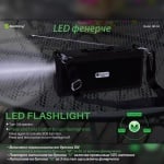 Преносима BLUETOOTH тонколона с антена и LED фенерче NR-А2