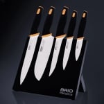Комплект ножове с магнитна дъска Brio Metallica