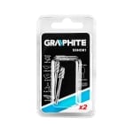 Фрези за мини шлайф HSS тип "Куршум" GRAPHITE - 6 мм / ⌀ 3,2 мм