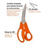 Многофункционална ножица с назъбено острие TRUPER 18564 с ергономичен дизайн - 8" (203 мм)