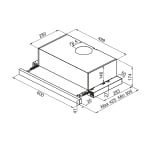 Аспиратор за вграждане Tesy SL1052Т