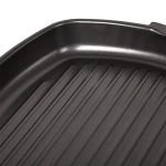 Алуминиев грил тиган BRIO Grill със сгъваема дръжка - 35 × 25 см