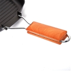 Алуминиев грил тиган BRIO Grill със сгъваема дръжка - 35 × 25 см