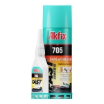 Двукомпонентно универсално лепило с активатор AKFIX 705 - 200 мл + 65 г