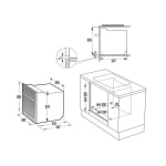 Печка за вграждане GORENJE BC737E28BG