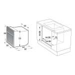 Печка за вграждане GORENJE BC737E114X