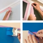 Хартиено тиксо за боядисване WASHI с UV защита - РОЗОВО