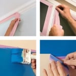 Хартиено тиксо за боядисване WASHI с UV защита - РОЗОВО