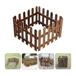 Декоративна дървена ограда Wooden Nature W925B