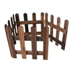 Декоративна дървена ограда Wooden Nature W925B