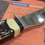 Ловен нож TRAMONTINA с кожена кания - 5"