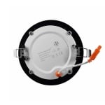 Кръгъл LED панел VIVALUX Este ЧЕРЕН - 4 000 K / 6 W
