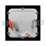 Квадратен LED панел VIVALUX GRID ЧЕРЕН - 4 000 К / 6 W