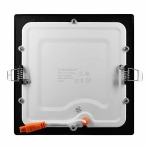 Квадратен LED панел VIVALUX GRID ЧЕРЕН - 4 000 К / 12 W