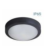 LED Плафониера MEZZO/R 18W IP65 - ЧЕРЕН