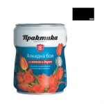 Алкидна боя Практика 650 мл. Алкидна боя Практика 650 мл. черна