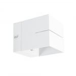 Декоративен квадратен аплик - бял ADEL WL721 G9 VIVALUX