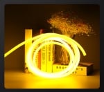 Неонов маркуч за външна и вътрешна употреба 5 м - лимонено жълта светлина Lightex