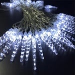 висулки ледени коледни  лампички