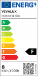 LED лампа THOR LED - 8W - 640LM - E14 - 3000K Vivalux