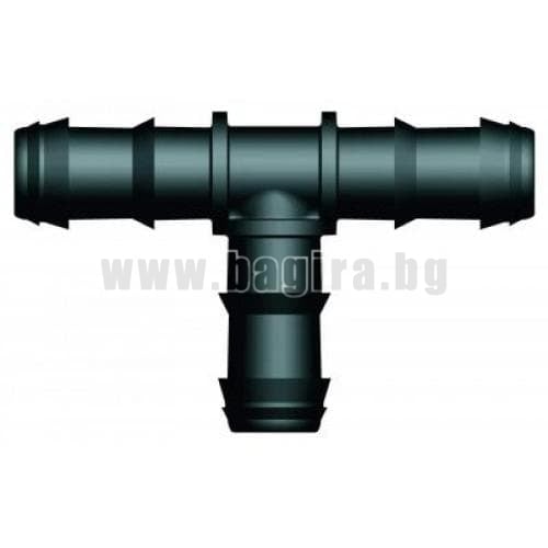 Оребрен тройник 25х20х25 | Bagira