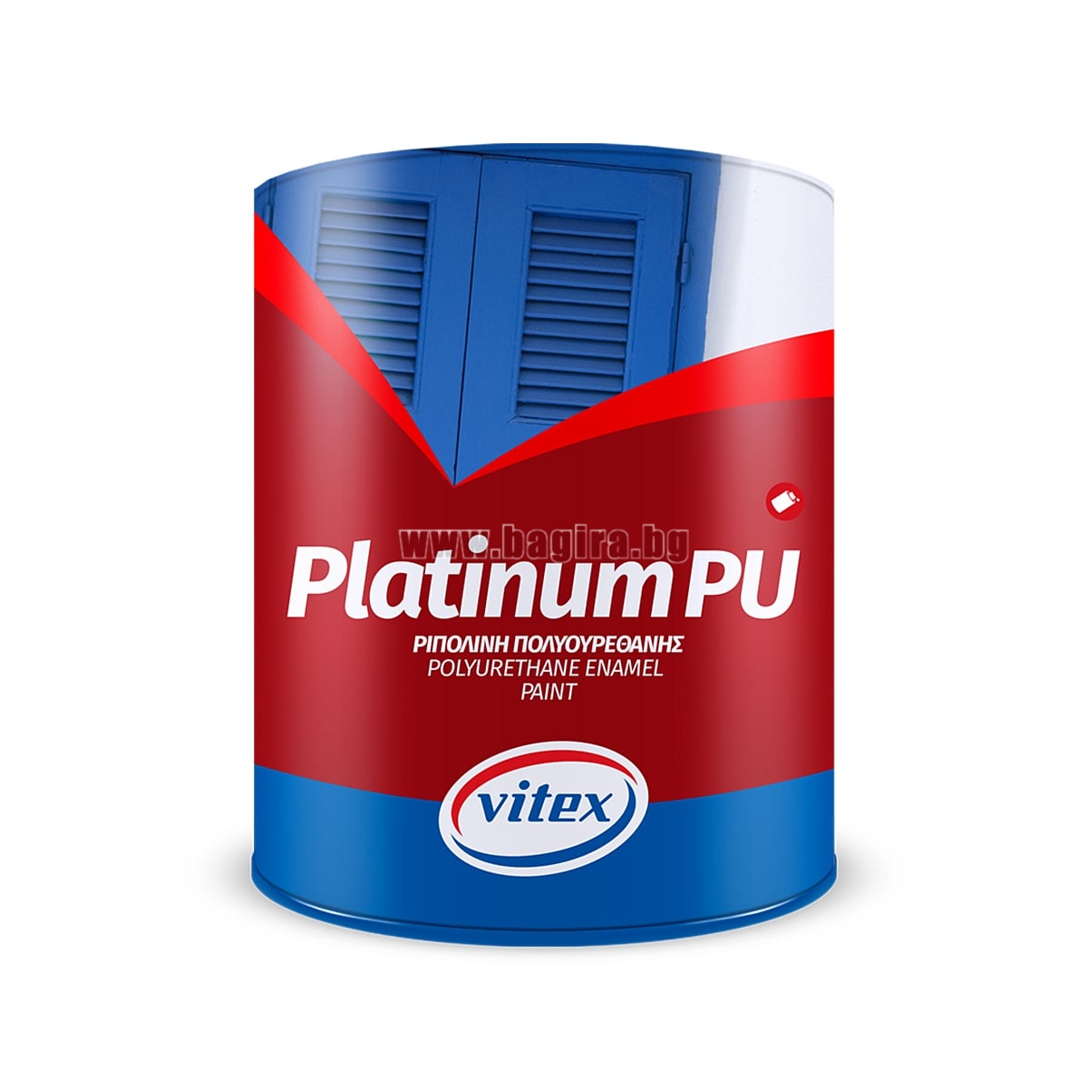 Полиуретанов емайллак на алкидна основа VITEX Platinum PU / BTR - 0,675 ...