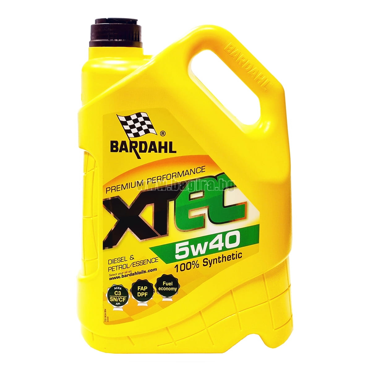 BARDAHL XTEC 5W40 3x5L SN/SN+ MB 229.51/52/31 MB LL-4 VW 505.00/505.01 GM Dexos 2
