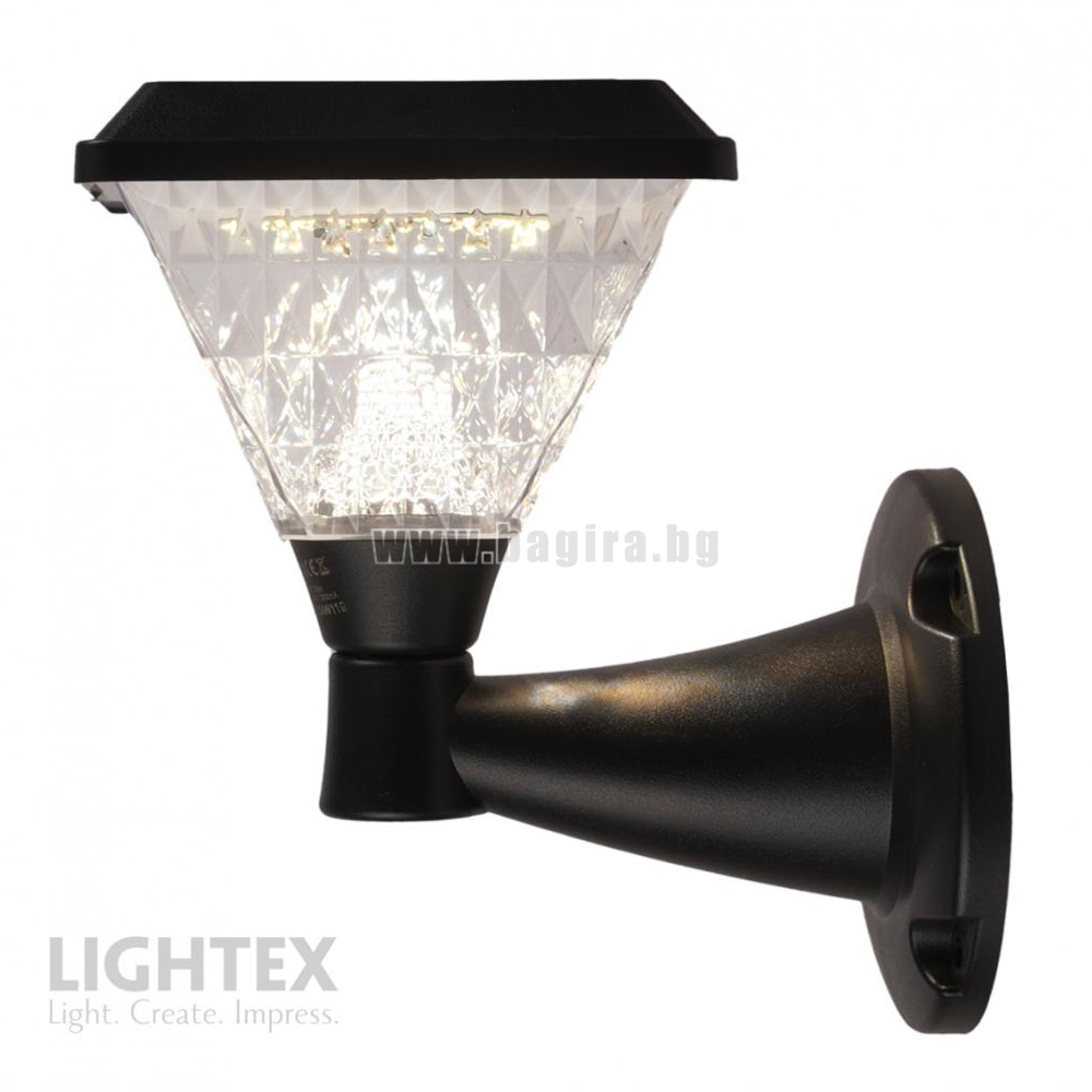 LED соларен аплик 3000K-6500K+RGB - DEA Lightex | Bagira