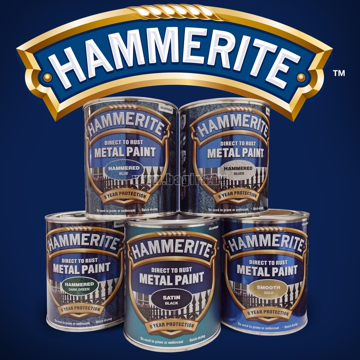 Боя за метал HAMMERITE Bagira